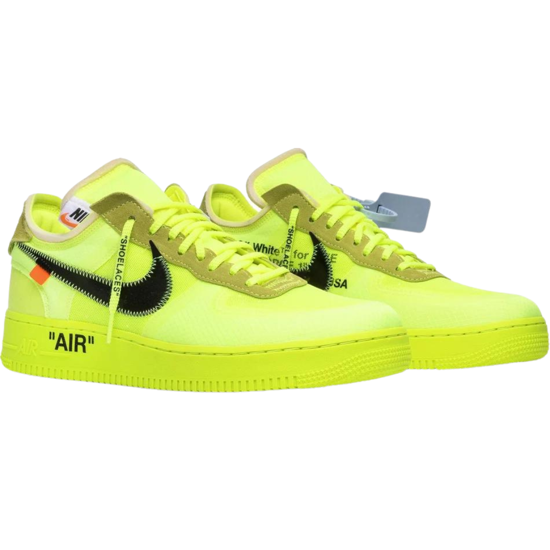 Off-White x Nike Air Force 1 Low 'Volt'