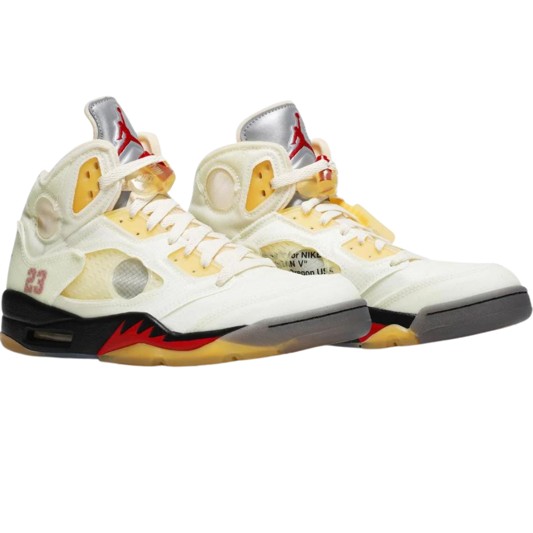 Off-White x Air Jordan 5 SP 'Vela'