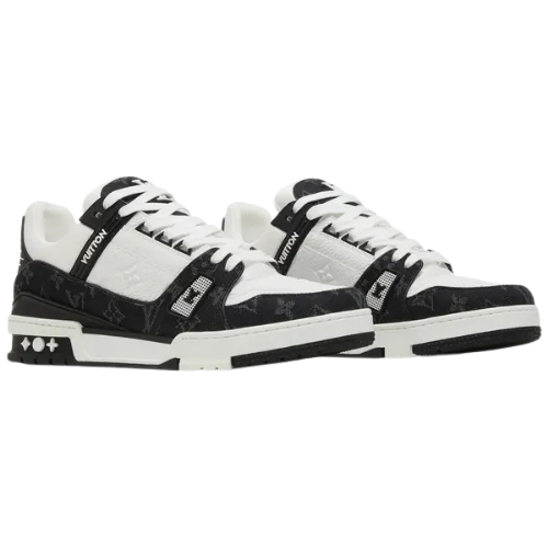 Louis Vuitton Trainer 'Monograma de mezclilla negro'