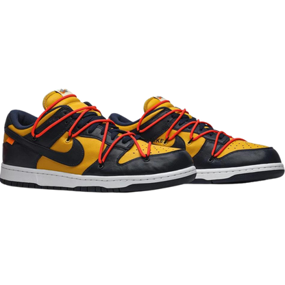 Off-White x Nike Dunk Low 'Oro Universitario'