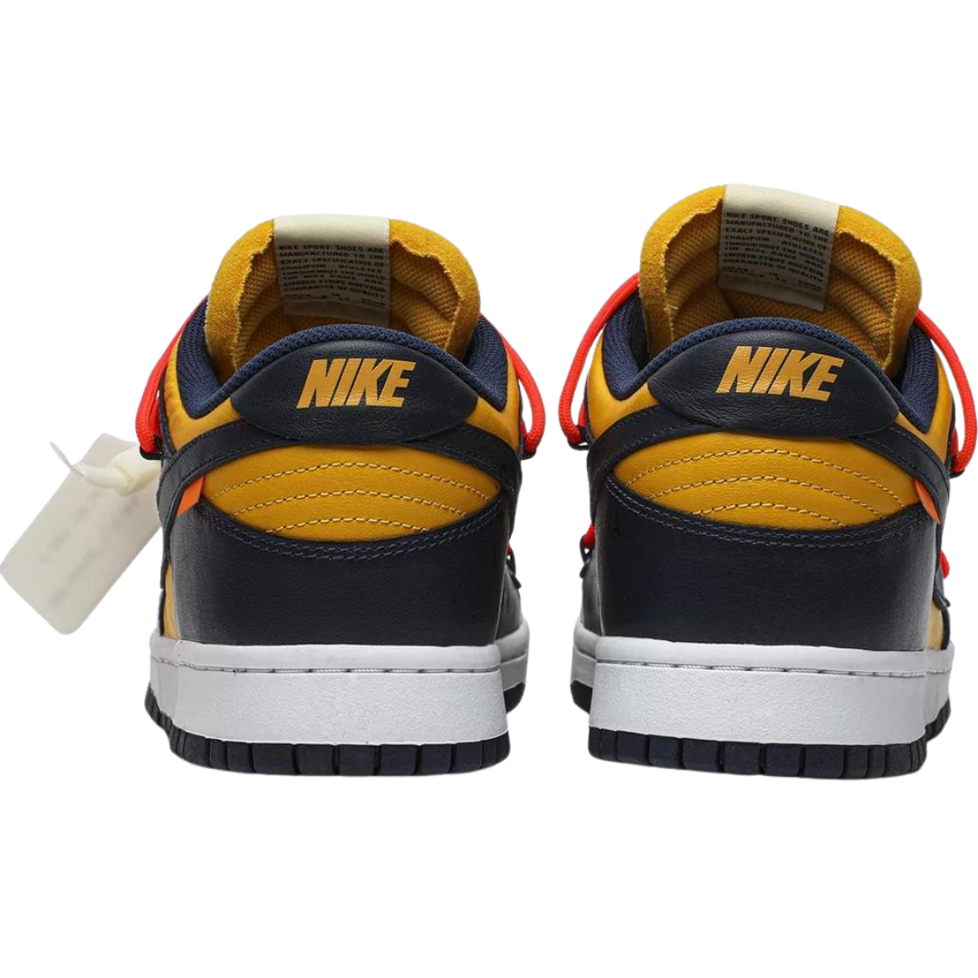Off-White x Nike Dunk Low « University Gold »