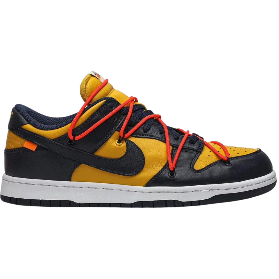 Off-White x Nike Dunk Low 'Oro Universitario'