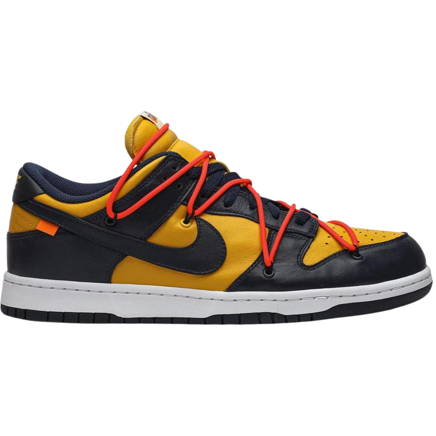 Off-White x Nike Dunk Low 'University Gold'