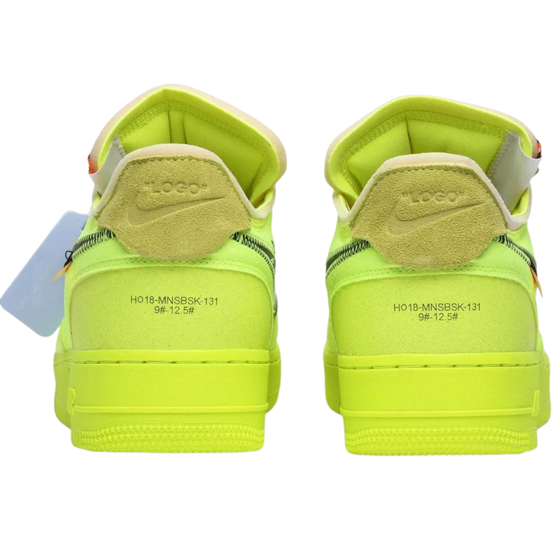 Off-White x Nike Air Force 1 Low 'Volt'