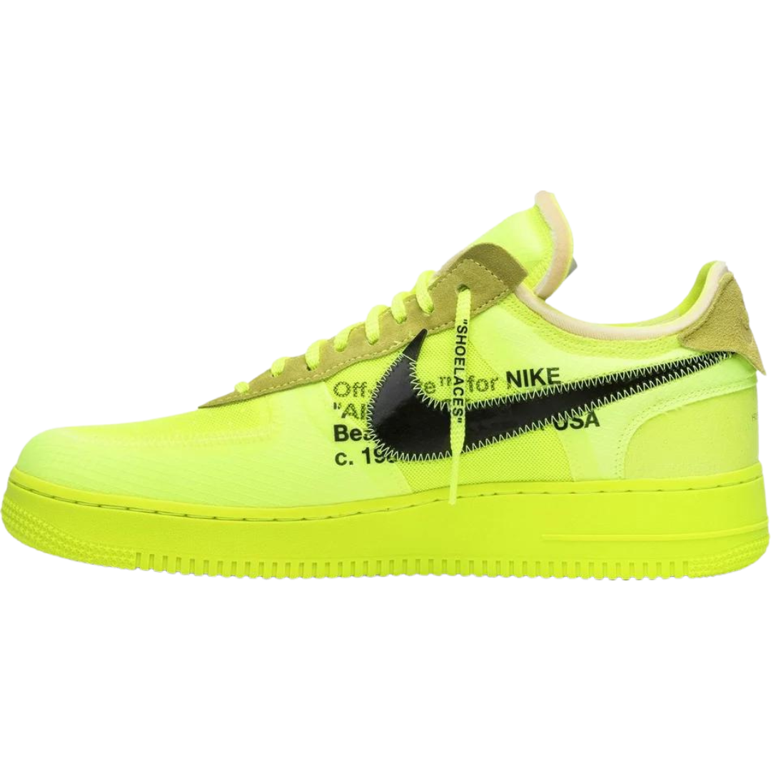 Off-White x Nike Air Force 1 Low 'Volt'