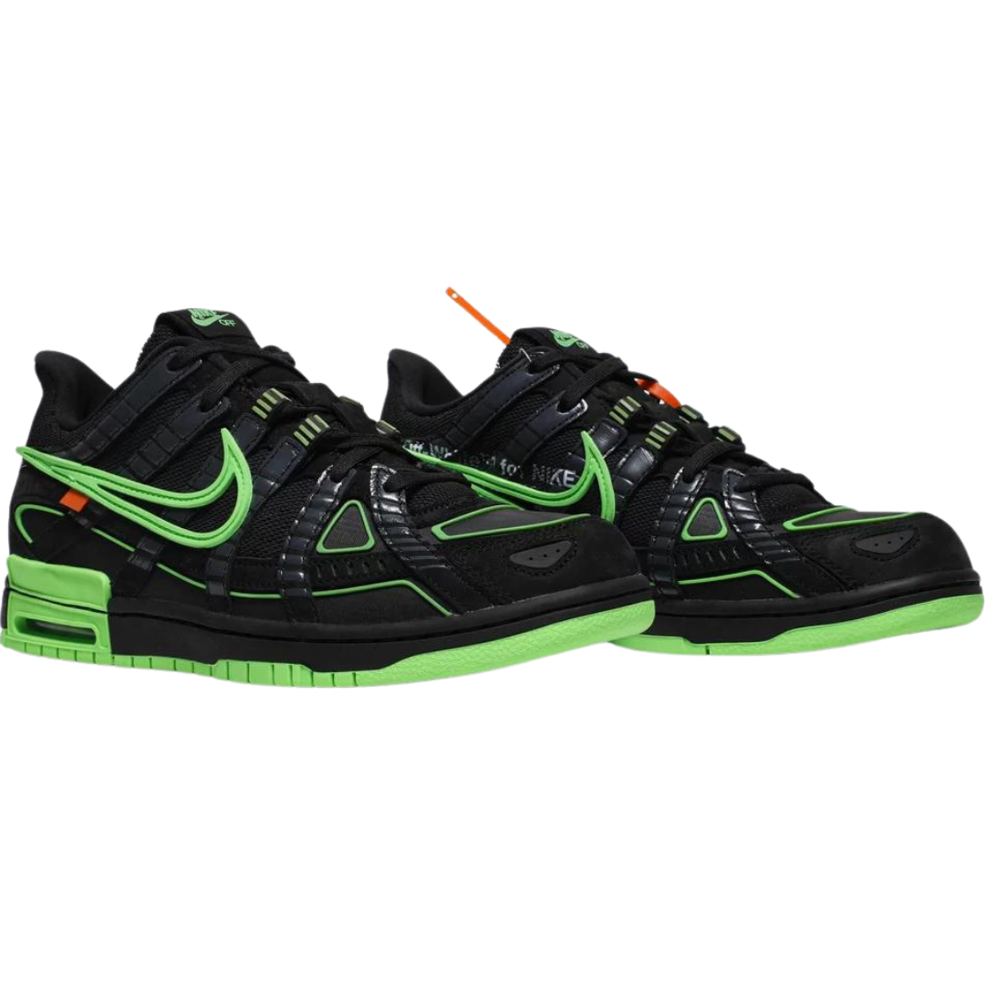 Off-White x Nike Air Rubber Dunk « Green Strike »