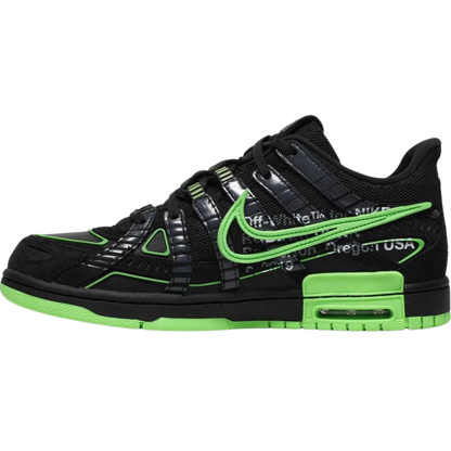 Off-White x Nike Air Rubber Dunk 'Green Strike'