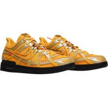 Off-White x Nike Air Rubber Dunk 'University Gold'
