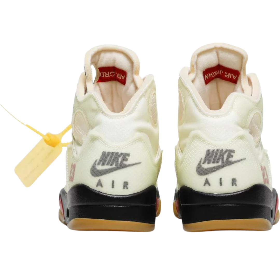 Off-White x Air Jordan 5 SP « Sail »