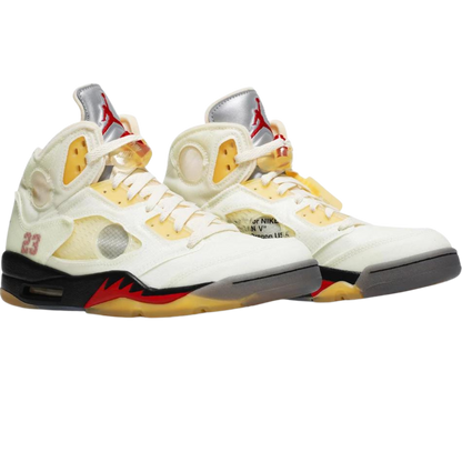 Off-White x Air Jordan 5 SP 'Vela'