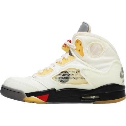 Off-White x Air Jordan 5 SP 'Vela'