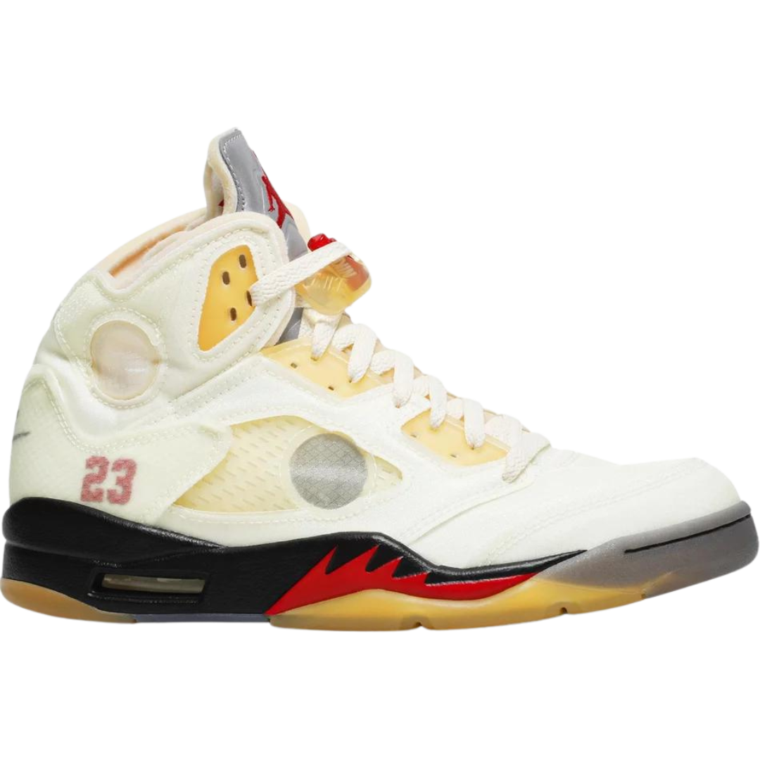 Off-White x Air Jordan 5 SP « Sail »