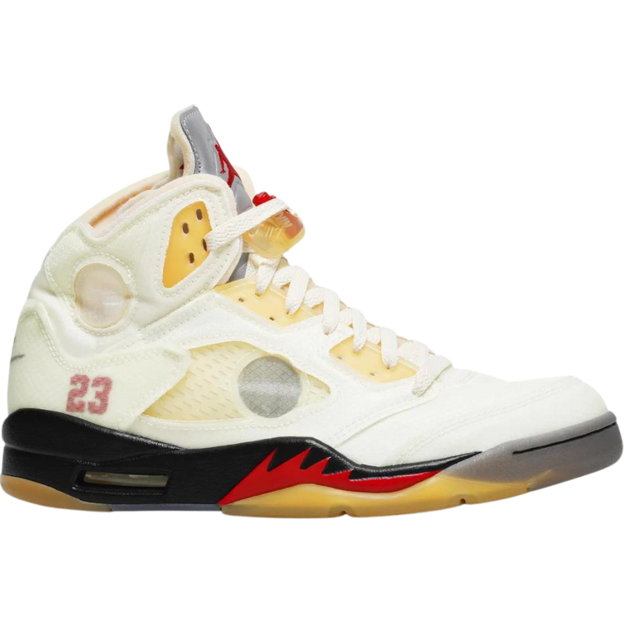 Off-White x Air Jordan 5 SP 'Sail'