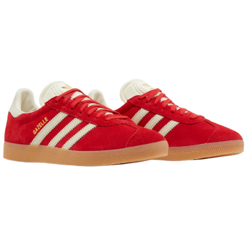 Adidas Gazelle 'Scarlet Aluminum'