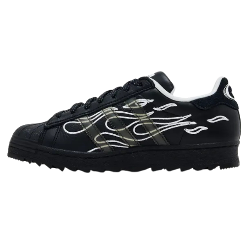 No Sleep Rave Club x adidas Superstar Ripple « Core Black »