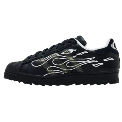 No Sleep Rave Club x adidas Superstar Ripple 'Core Black'