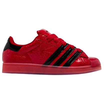Sp5der x adidas Superstar 'Negro Plata Metalizado'