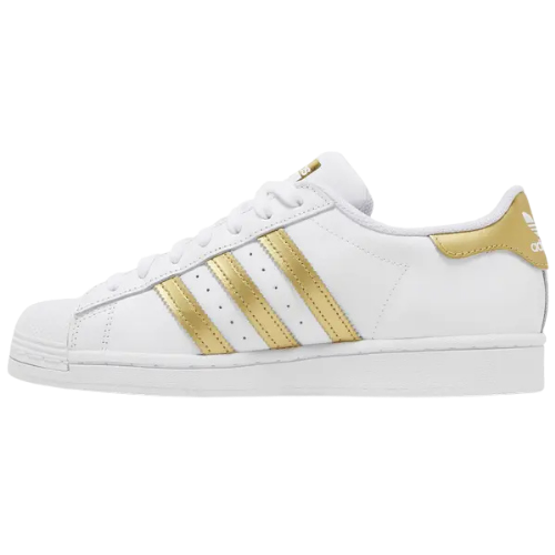 Adidas Superstar 'White Gold Metallic'