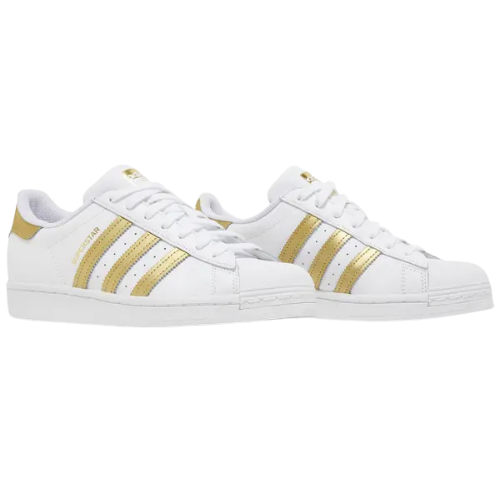 Adidas Superstar 'White Gold Metallic'