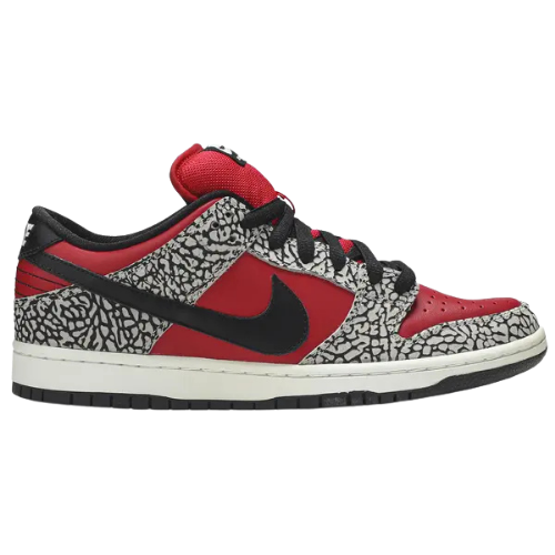 Supreme x Nike Dunk Low Premium SB 'Red Cement'