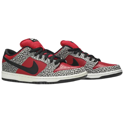 Supreme x Nike Dunk Low Premium SB 'Red Cement'