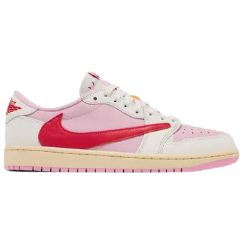 Travis Scott x Air Jordan 1 Retro Low OG 'Sail Tropical Pink'