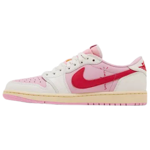Travis Scott x Air Jordan 1 Retro Low OG 'Sail Tropical Pink'