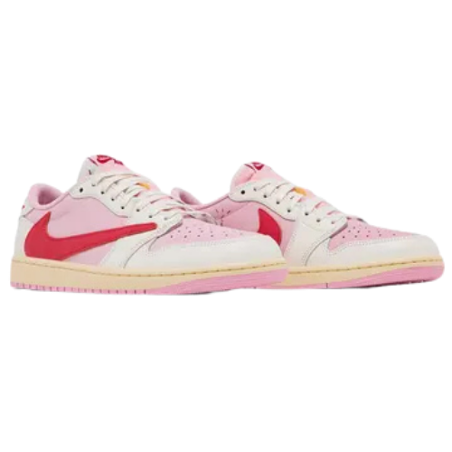 Travis Scott x Air Jordan 1 Retro Low OG 'Sail Tropical Pink'