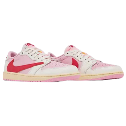 Travis Scott x Air Jordan 1 Retro Low OG 'Sail Tropical Pink'