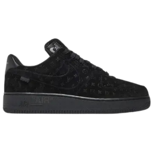 Louis Vuitton x Nike Air Force 1 Low 'Triple Black'