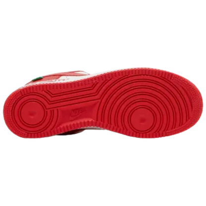 Louis Vuitton x Nike Air Force 1 Low 'White Comet Red'