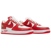 Louis Vuitton x Nike Air Force 1 Low 'White Comet Red'
