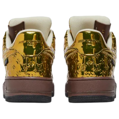 Louis Vuitton x Nike Air Force 1 Low 'Oro Metálico'