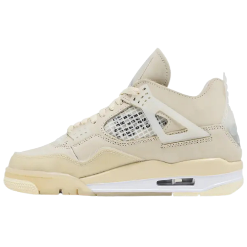 Off-White x Air Jordan 4 Retro SP 'Sail'