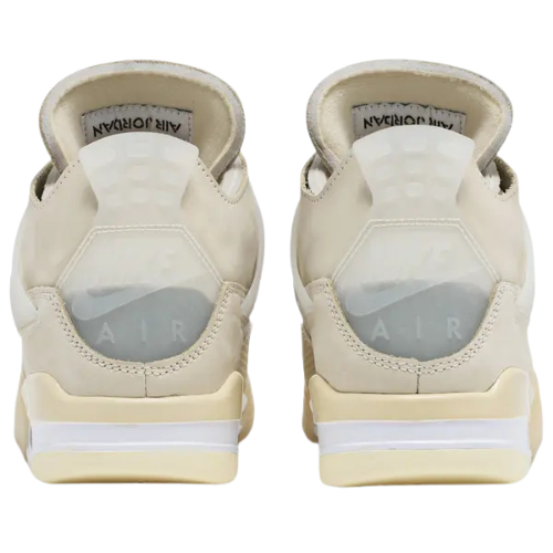 Off-White x Air Jordan 4 Retro SP 'Sail'