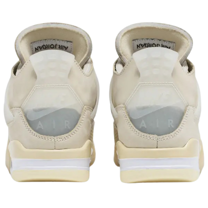 Off-White x Air Jordan 4 Retro SP 'Sail'