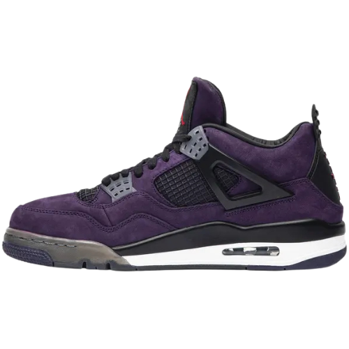 Travis Scott x Air Jordan 4 Retro 'Purple Suede - White Midsole' Friends & Family