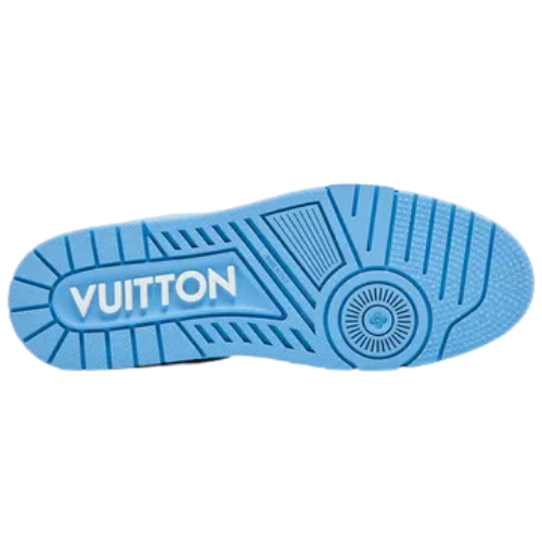 Louis Vuitton Trainer 'Embossed Monogram - Blue'