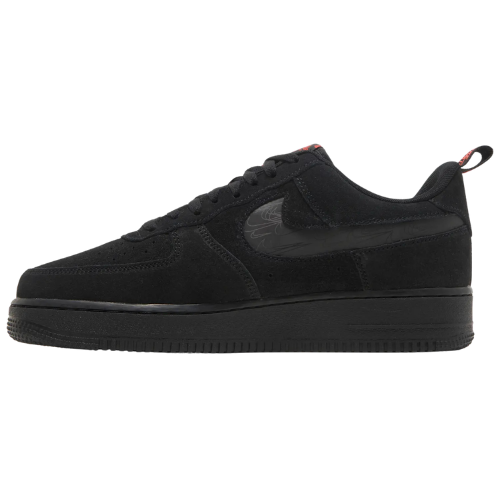 Nike Air Force 1 '07 LV8 'Swoosh Réfléchissant - Noir Carmin'