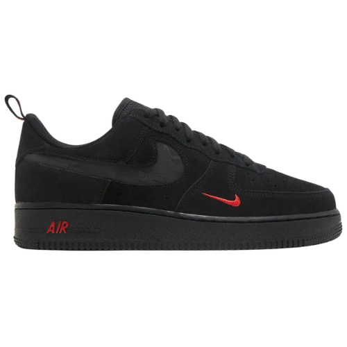 Nike Air Force 1 '07 LV8 'Swoosh Réfléchissant - Noir Carmin'