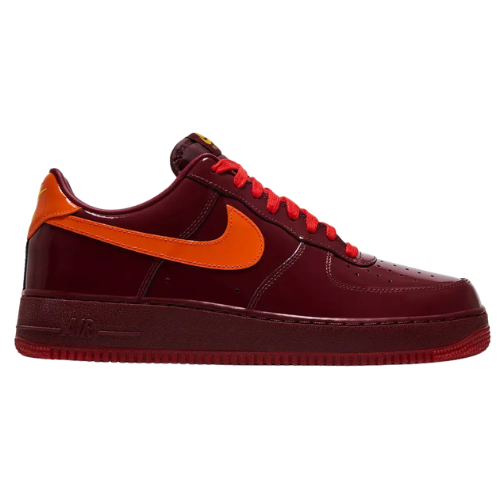 Nike Air Force 1 Low 'Patent Leather Dark Team Red'