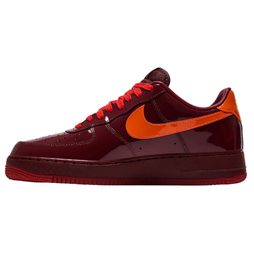 Nike Air Force 1 Low 'Patent Leather Dark Team Red'