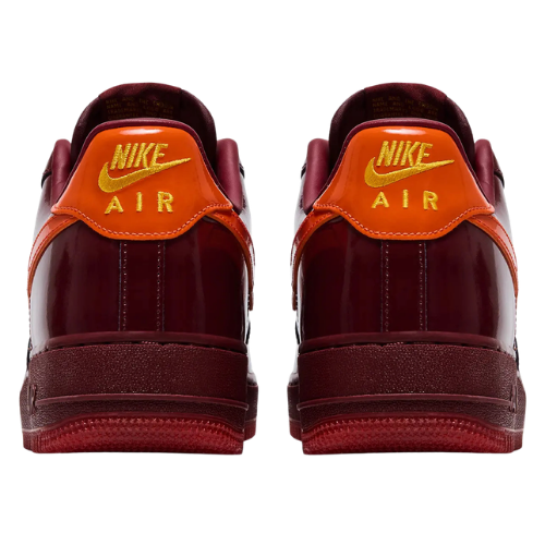 Nike Air Force 1 Low 'Patent Leather Dark Team Red'