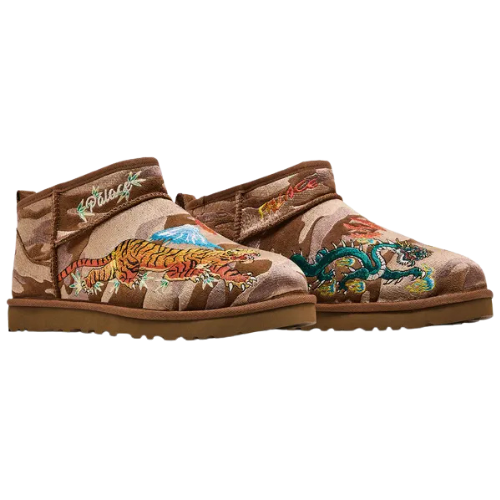 Botte Palace x UGG Classic Ultra Mini « Camouflage Châtaigne »