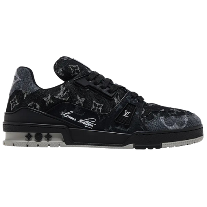 Louis Vuitton Trainer 'Monograma de mezclilla negro'