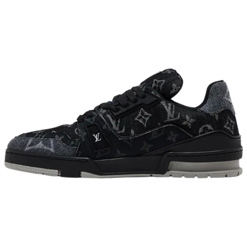 Baskets Louis Vuitton « Black Monogram Denim »
