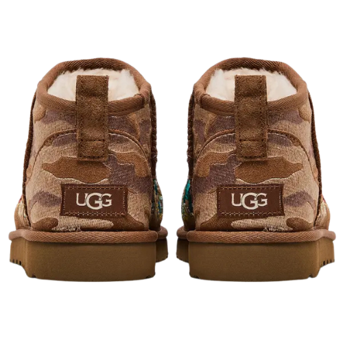 Palace x UGG Classic Ultra Mini Boot 'Chestnut Camo'
