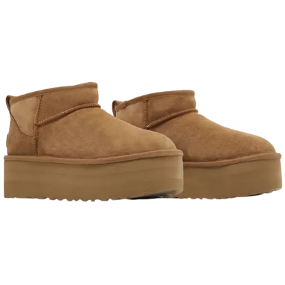 Bota UGG Classic Ultra Mini Platform 'Chestnut'