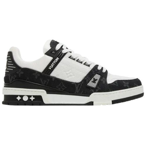 Louis Vuitton Trainer 'Monograma de mezclilla negro'